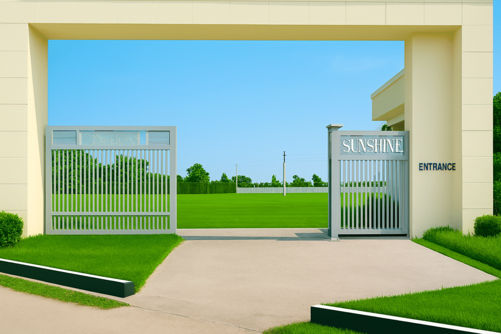 enhance the entrance